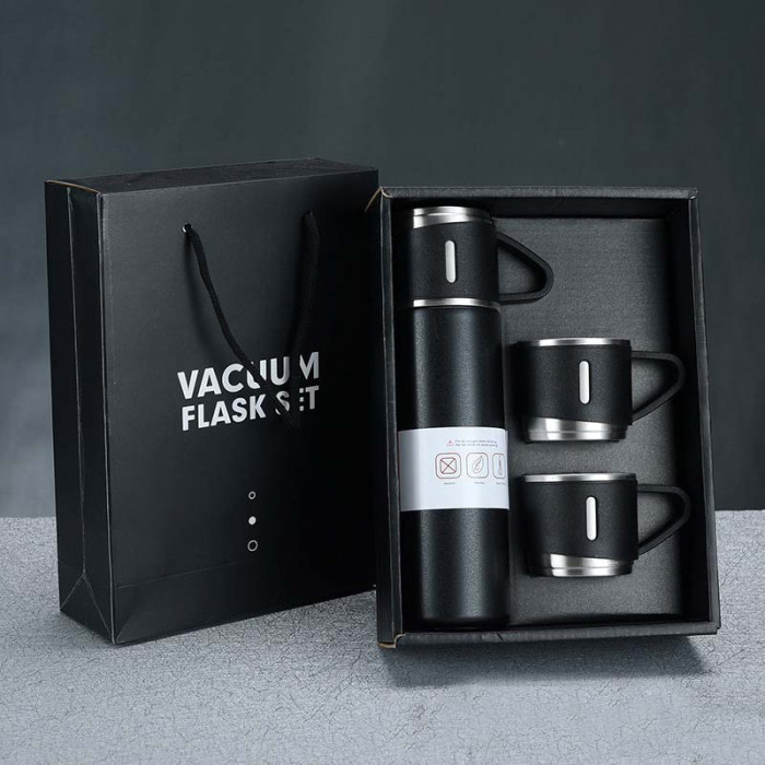 3 Mug Flask Set Drinking Water Bottle