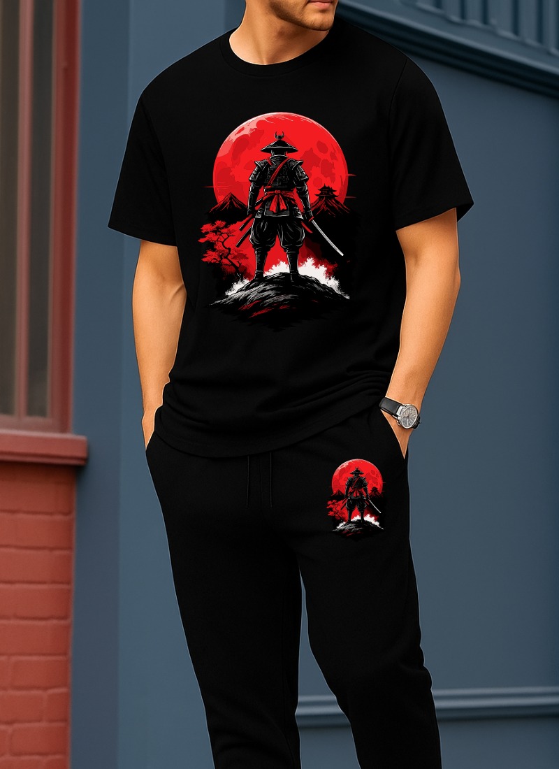 Tshirt & Trouser Combo Set (23444)