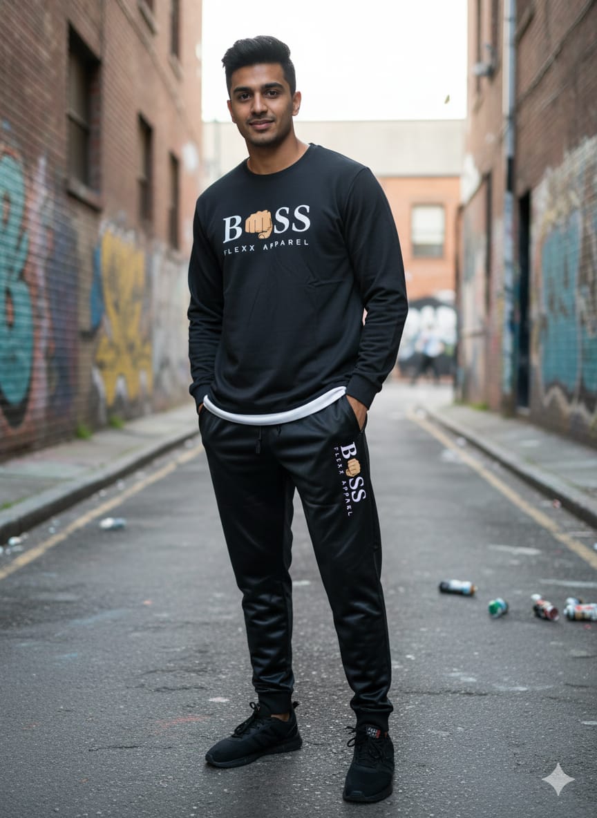 Full Sleeve Tshirt and Trouser Set (24887)