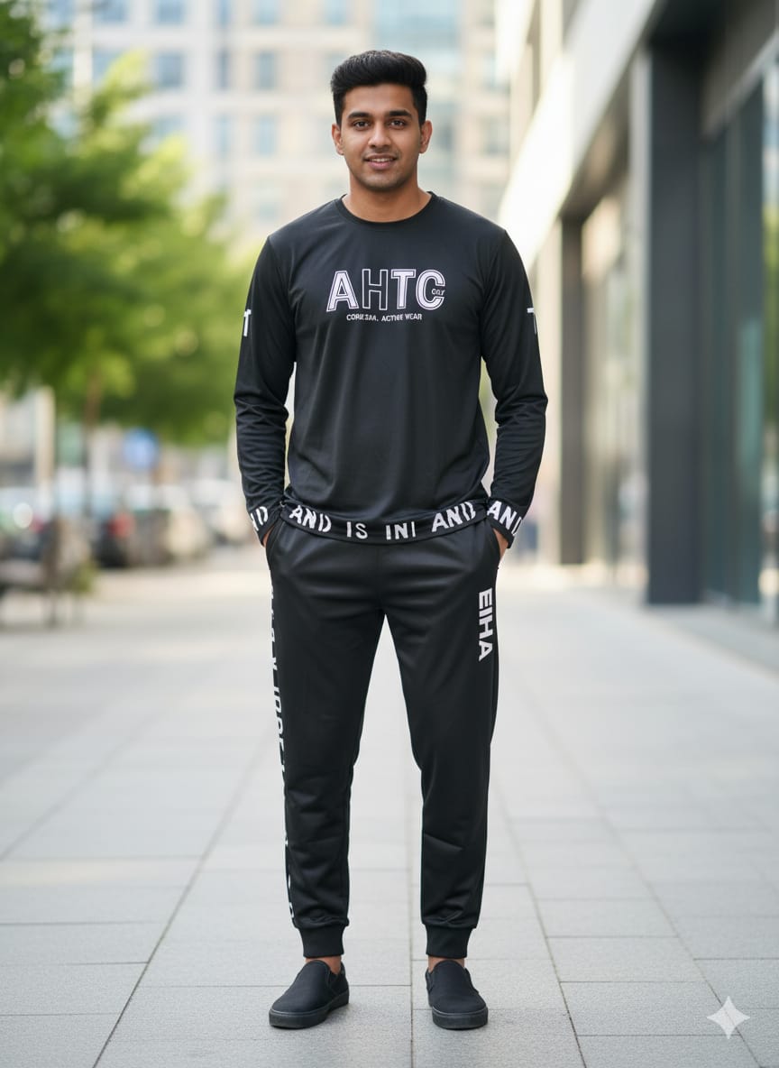 Full Sleeve Tshirt and Trouser Set (24888)