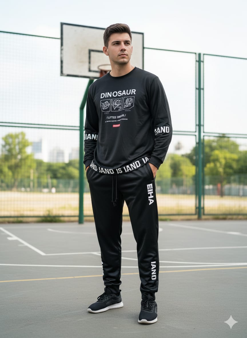 Full Sleeve Tshirt and Trouser Set (24890)