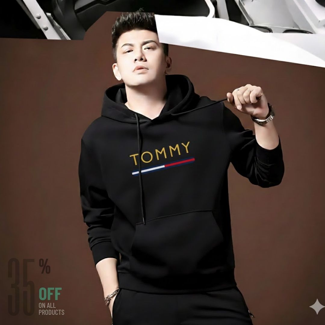 Cotton Premium DTF Stylish Hoodie (25067)