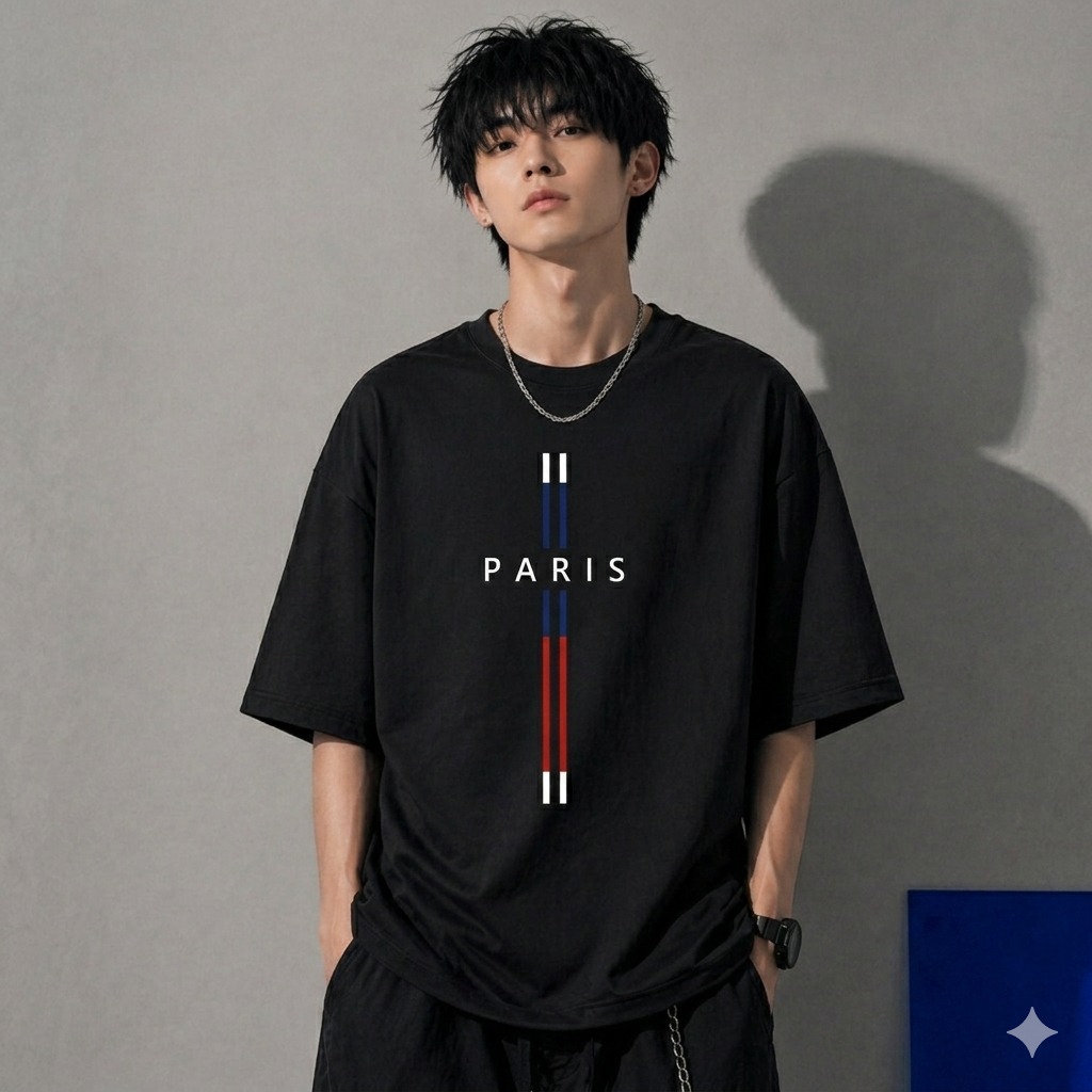 Stylish Drop Shoulder T-Shirt(29607)