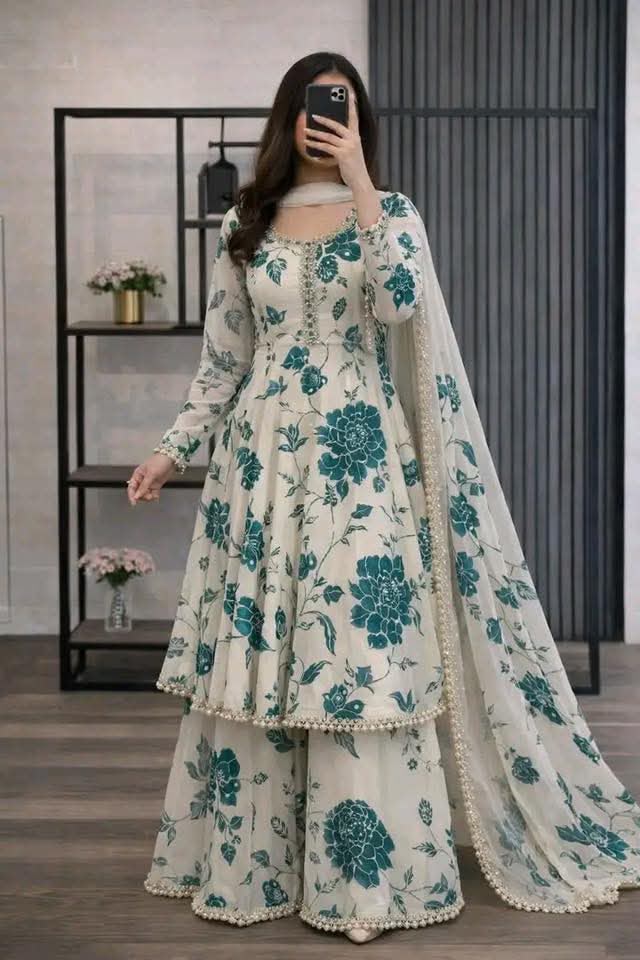 Golap Gown Three Piece(30490)