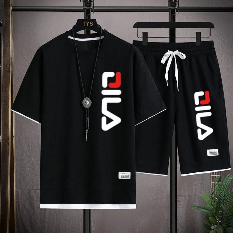 Mash T-Shirt and Short Pant Set (21402)
